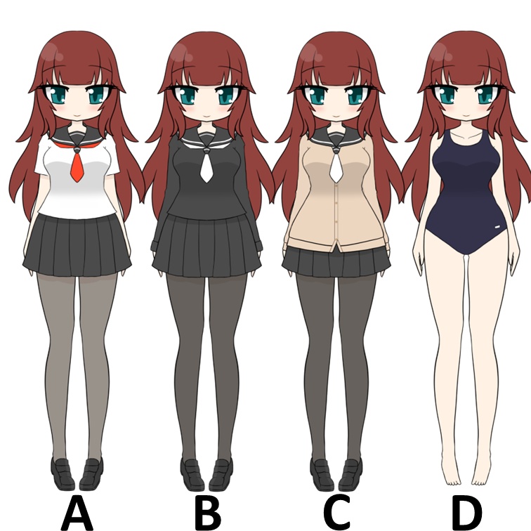 立ち絵素材ポップE