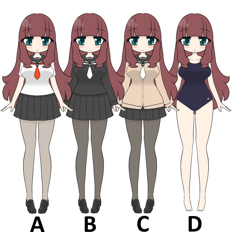 立ち絵素材ポップI