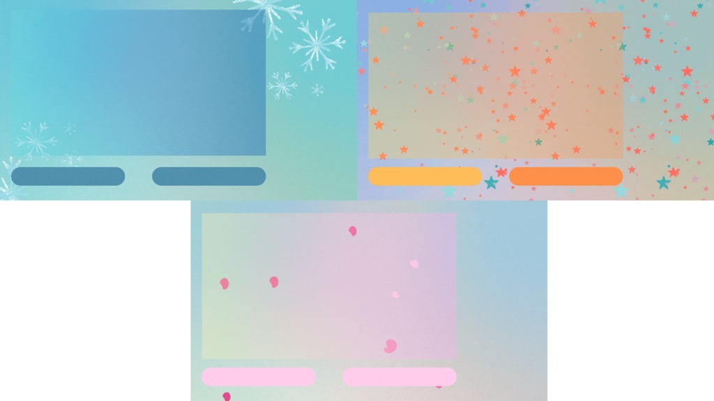 【VTuber支援】動くゲーム配信用素材