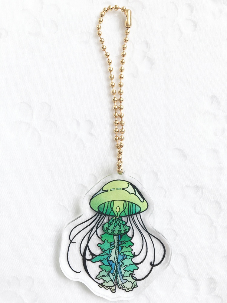 【ラテンクラゲ】アクリルキーホルダー