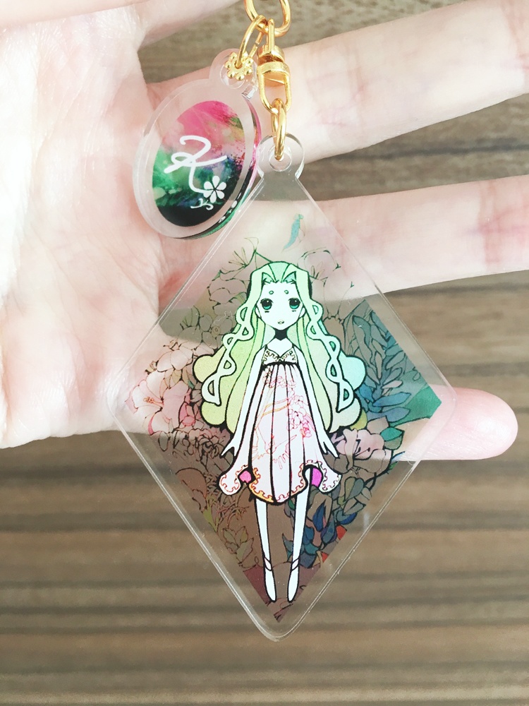 【彩られた世界】アクリルキーホルダー