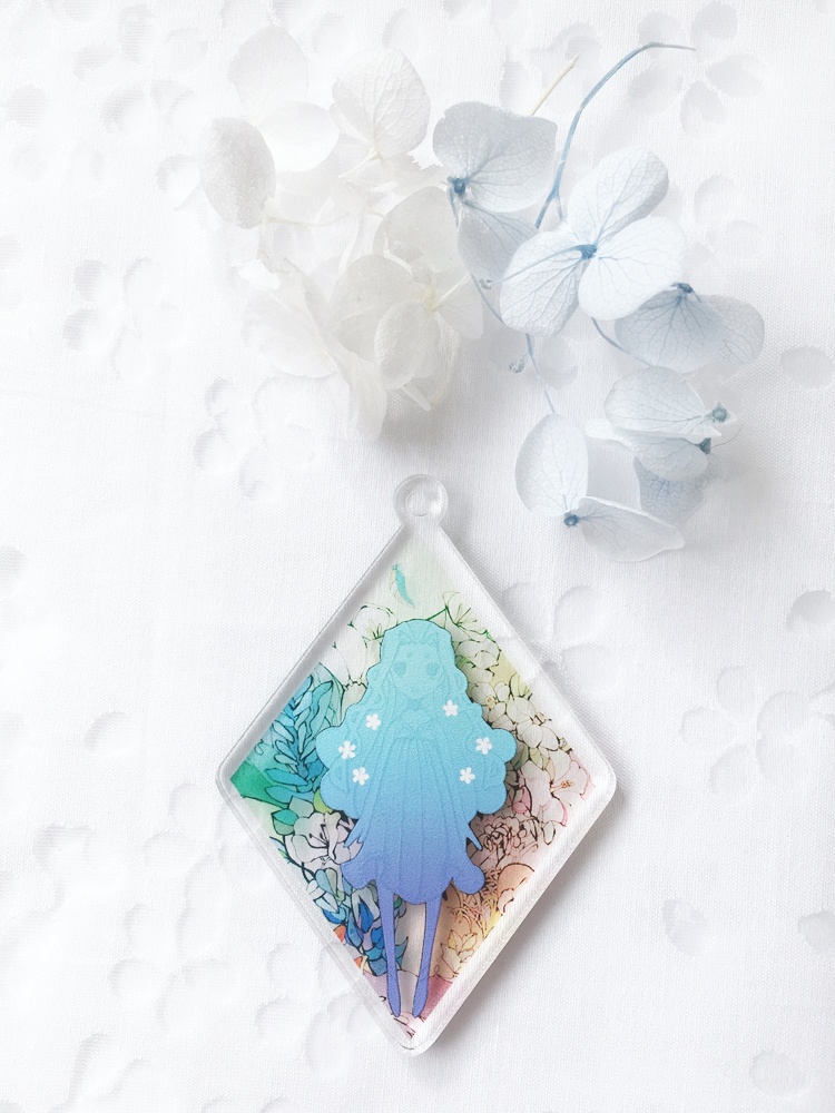 【彩られた世界】アクリルキーホルダー