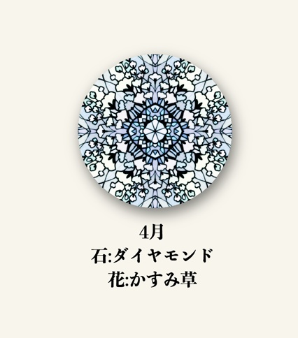 誕生月缶ストラップ〜お気に入りを持ち歩きたい方へ〜