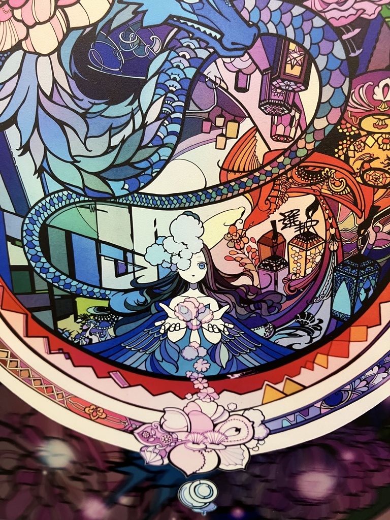 花孔-HANAANA-【個展展示アクリル作品】