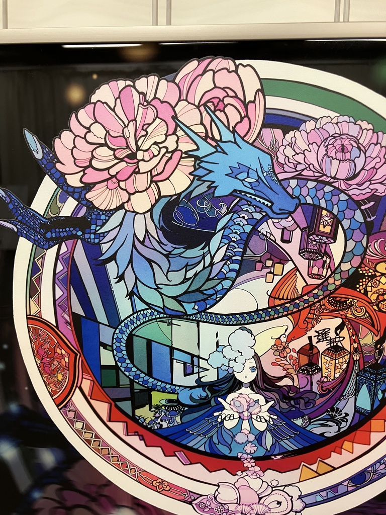 花孔-HANAANA-【個展展示アクリル作品】