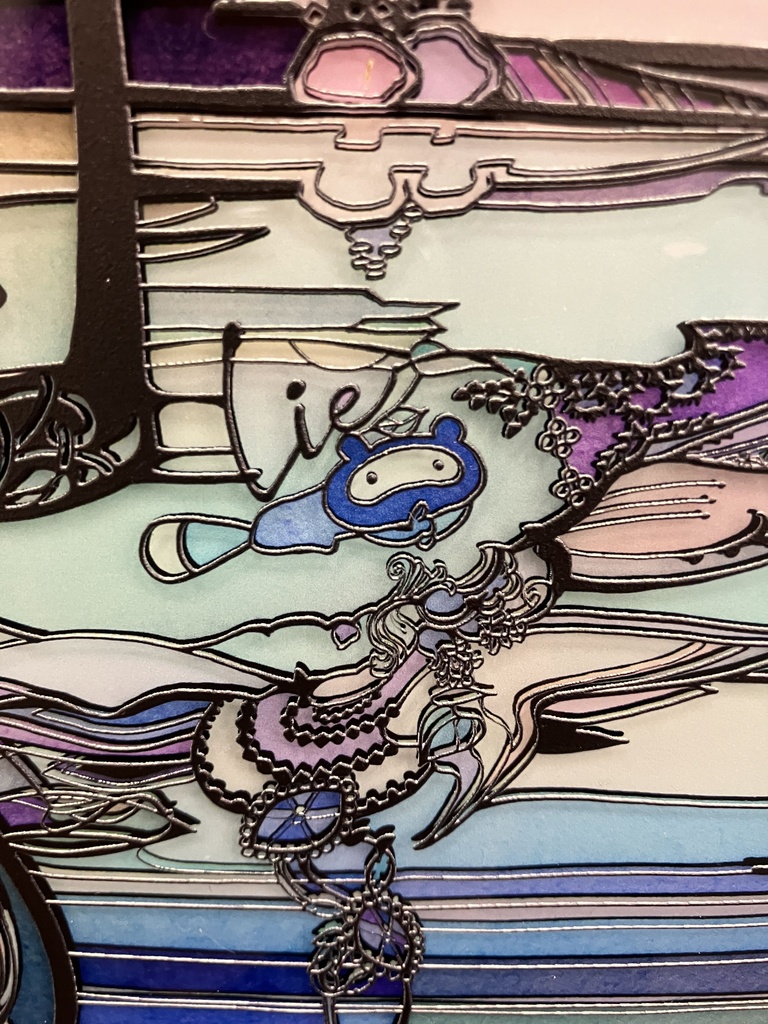 嘘つきな森【個展展示アクリル作品】