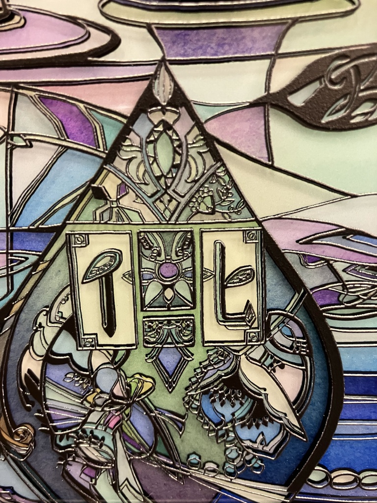 嘘つきな森【個展展示アクリル作品】