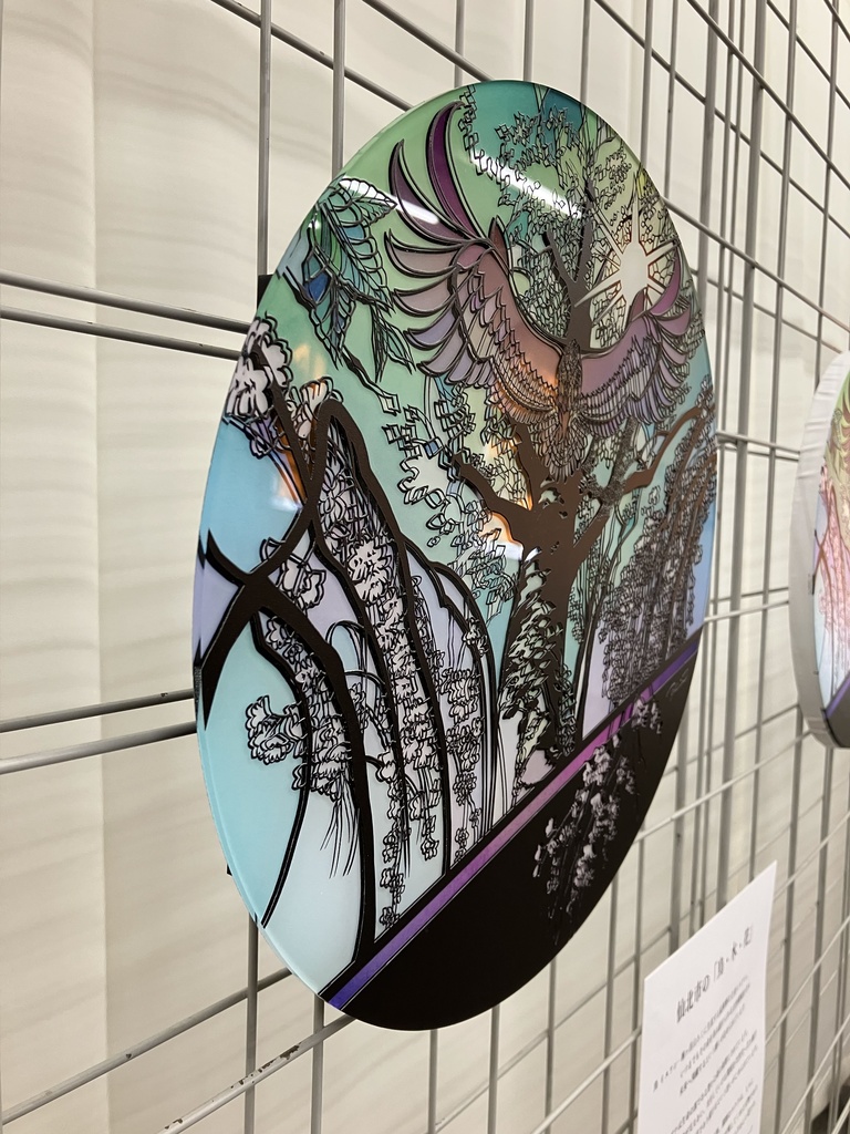 紡ぐ光【個展展示アクリル作品】