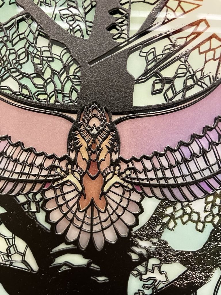 紡ぐ光【個展展示アクリル作品】