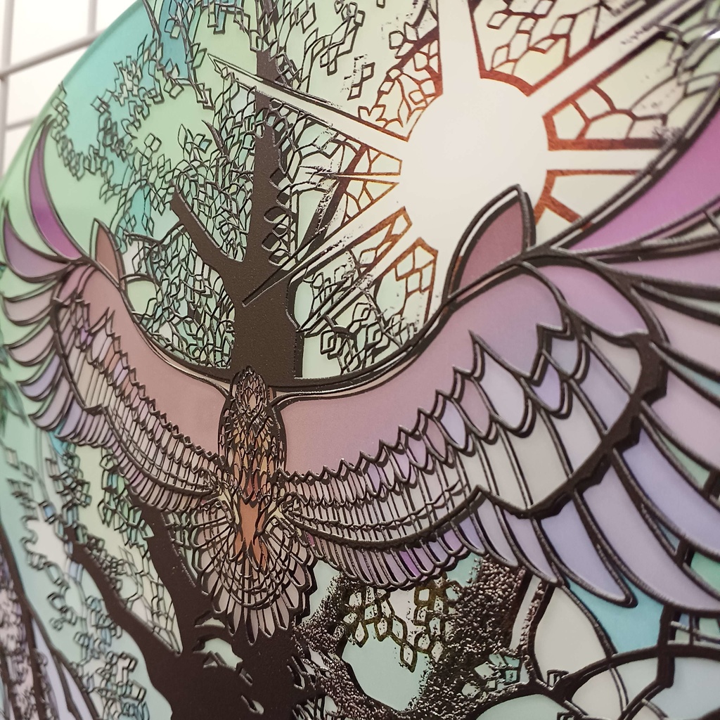 紡ぐ光【個展展示アクリル作品】