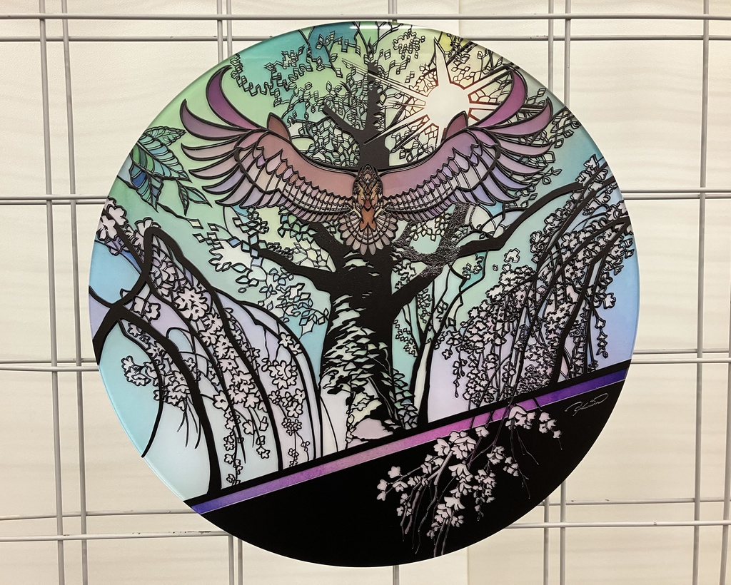 紡ぐ光【個展展示アクリル作品】