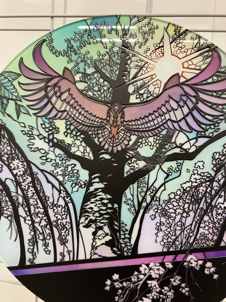 紡ぐ光【個展展示アクリル作品】