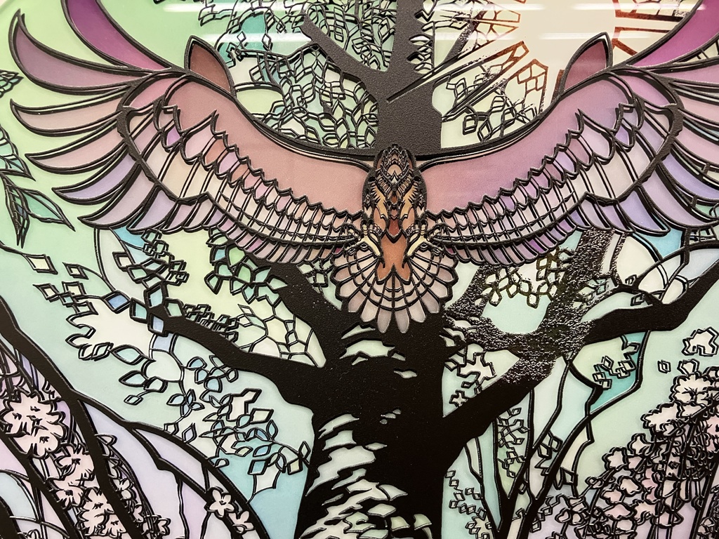 紡ぐ光【個展展示アクリル作品】