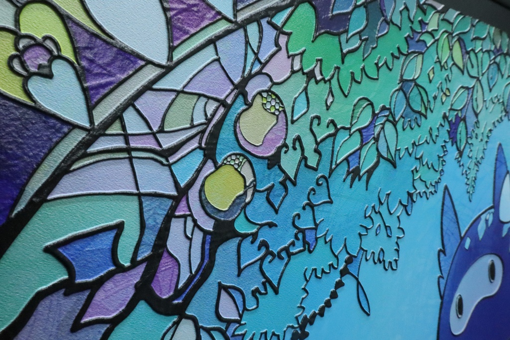 神様とヒマ潰し【2.5Dメタルキャンバスアート】