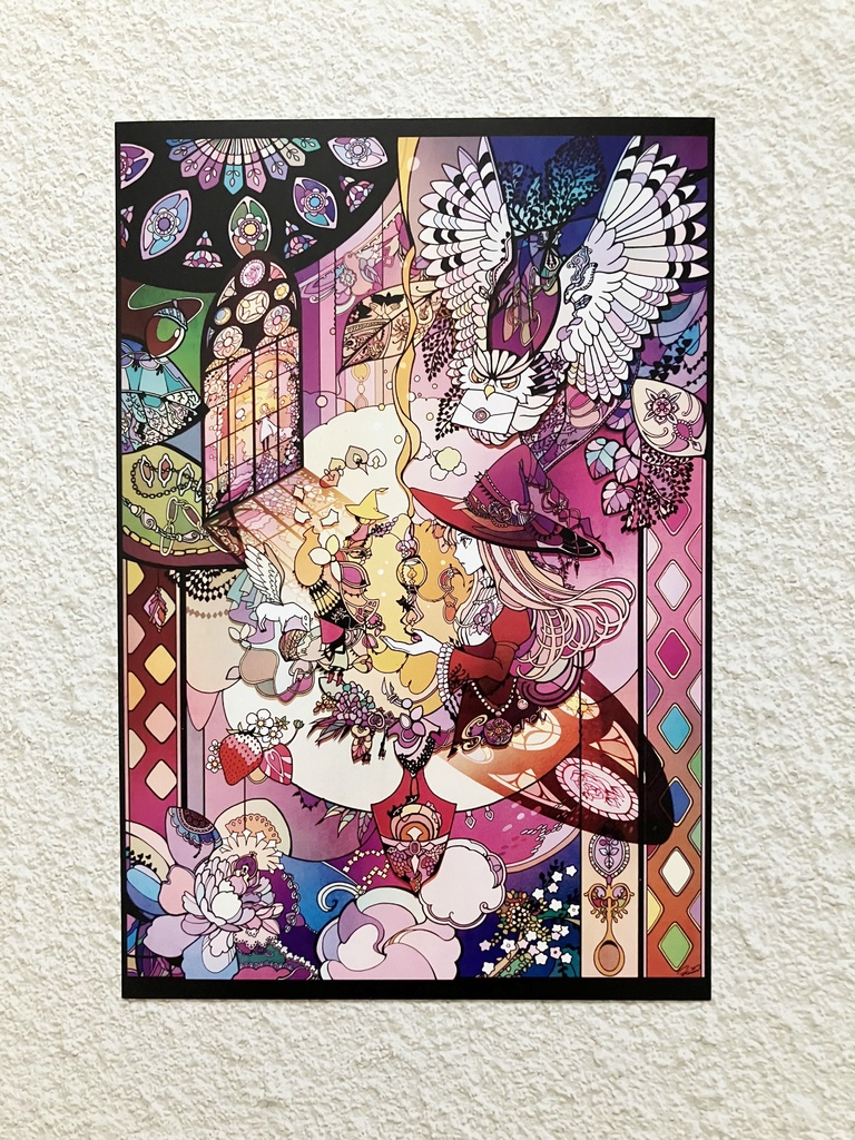 ポストカード3種 嘘つきな森・香りに夢を見て・ともしび