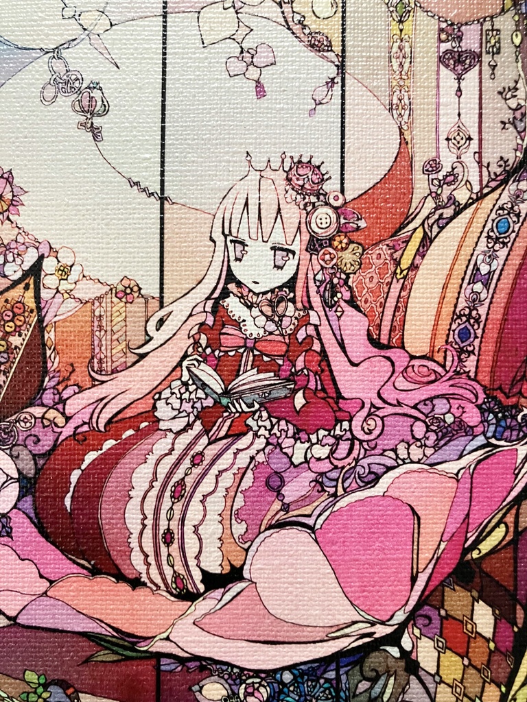 ミニキャンバスプリント4種 F0号(18cm×14cm)