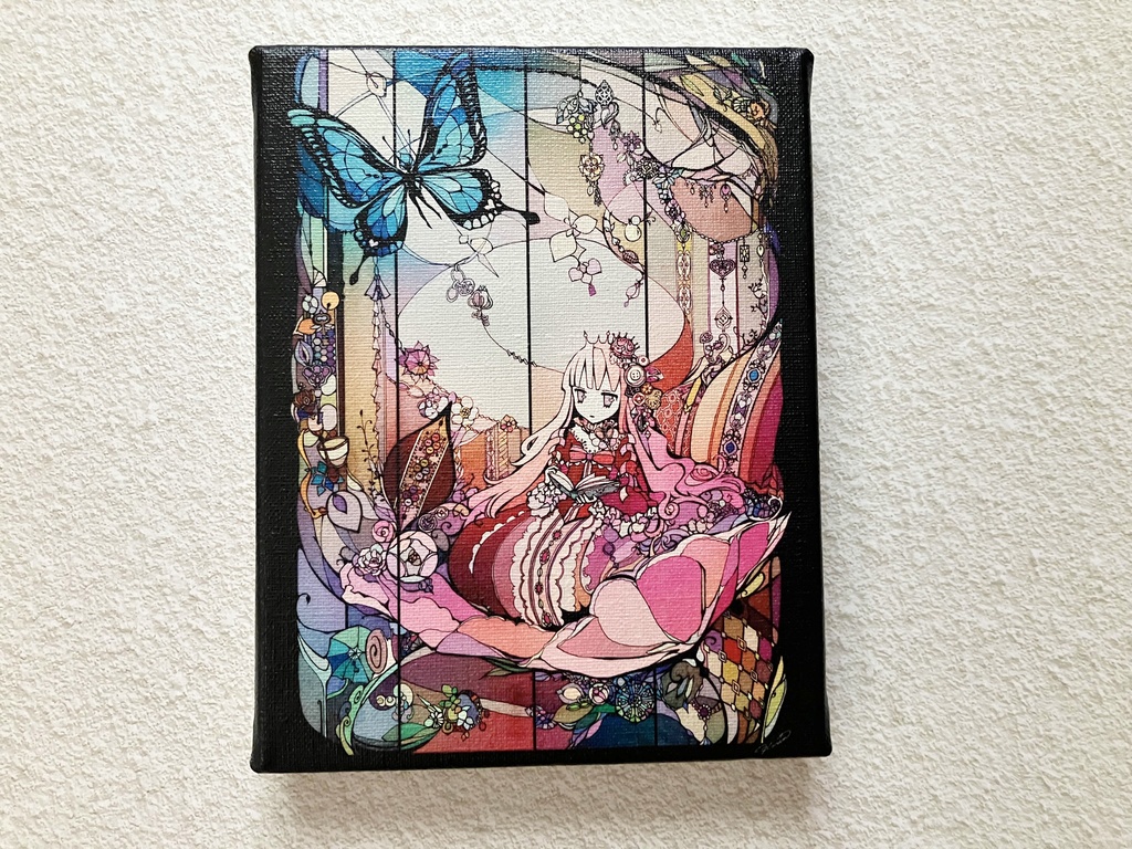 ミニキャンバスプリント4種 F0号(18cm×14cm)