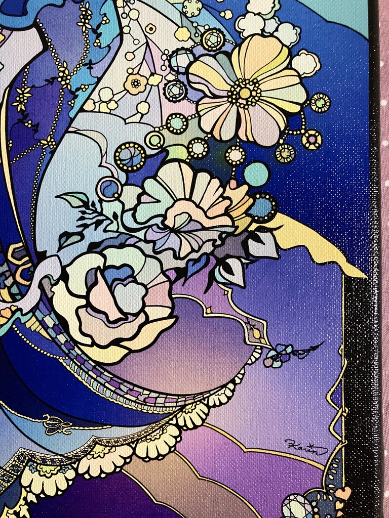 キャンバスプリント2種 F4号(33.3cm×24.2cm)