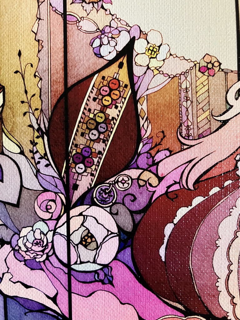 キャンバスプリント2種 F4号(33.3cm×24.2cm)