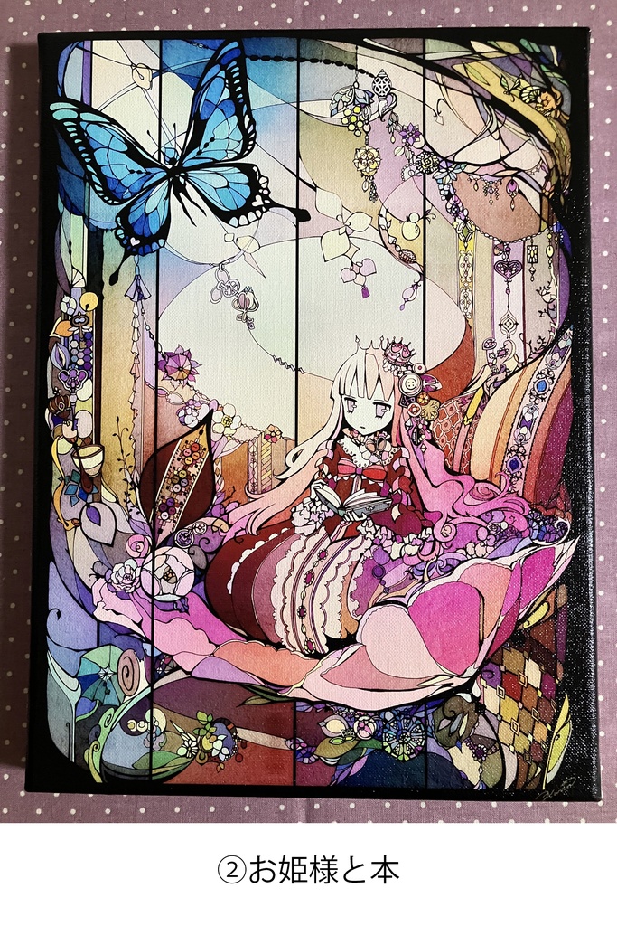 キャンバスプリント2種 F4号(33.3cm×24.2cm)