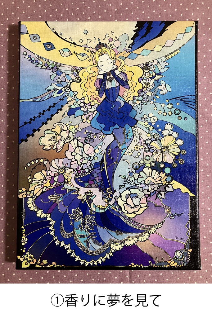 キャンバスプリント2種 F4号(33.3cm×24.2cm)