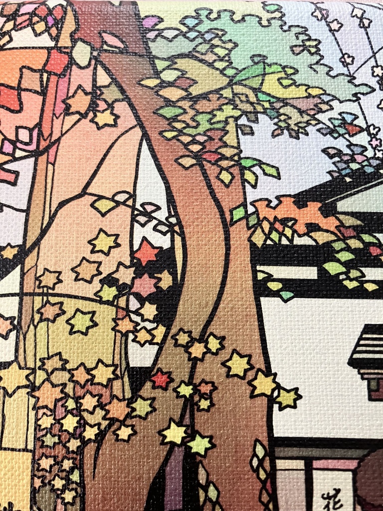 キャンバスプリント2種 SM号(22.7cm×15.8cm)