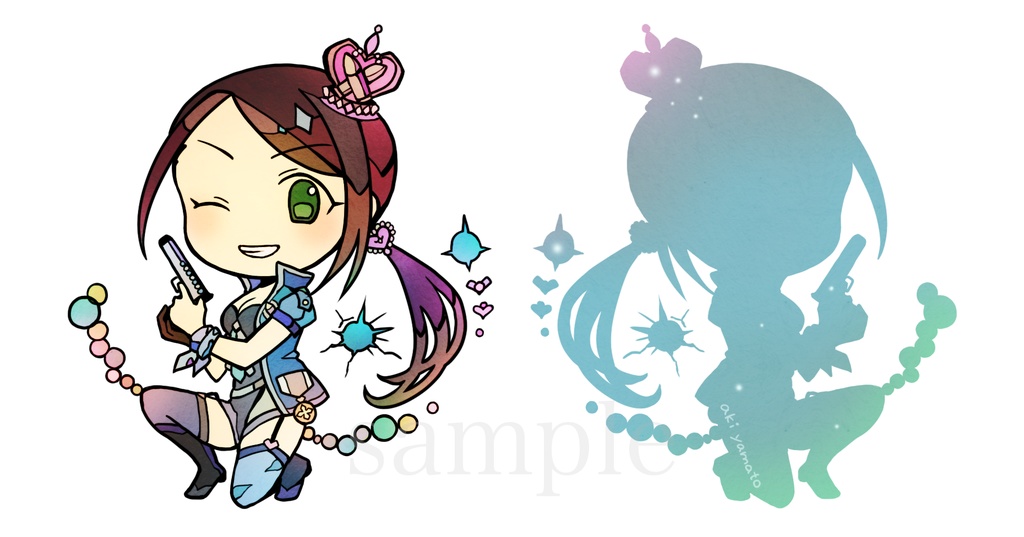 大和亜季ちゃんアクリルキーホルダー・アクリルスタンド