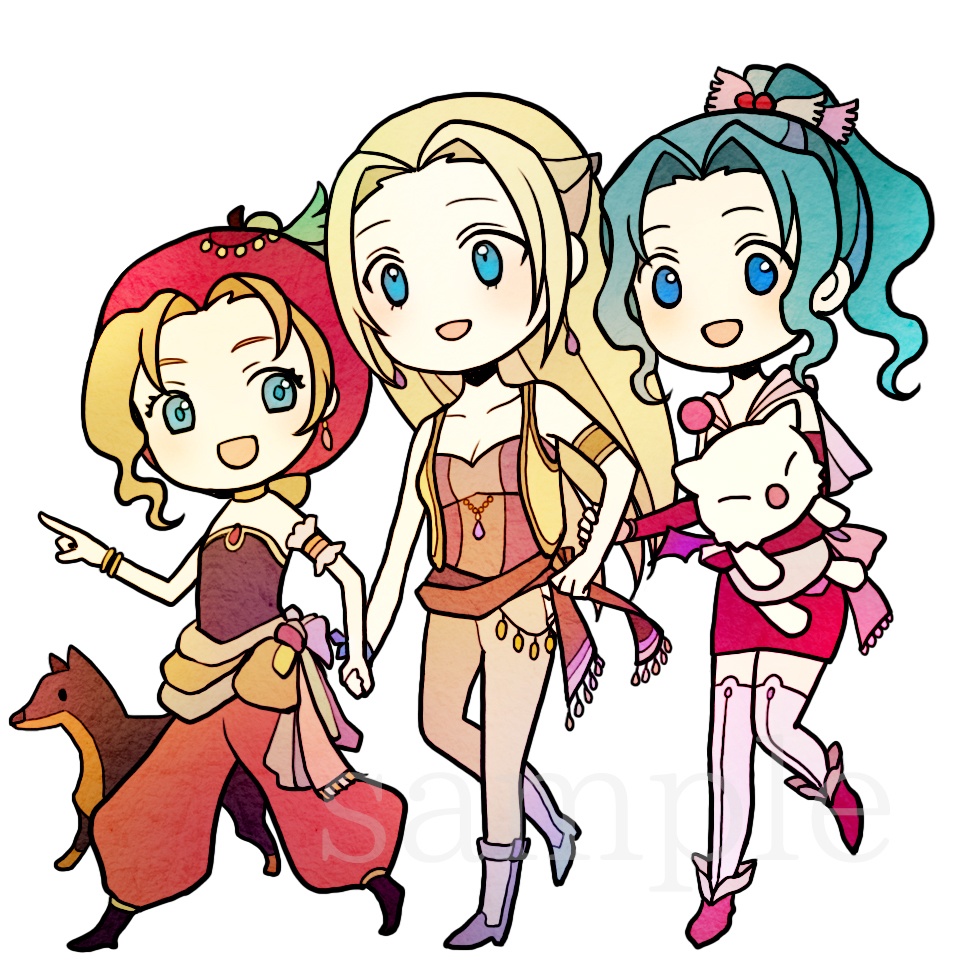 希少品 美品 ファイナルファンタジー6 FF6 (ティナ＆リルム＆セリス) 美品 ファイナルファンタジー6 ff6 カードダス ティナ セリス