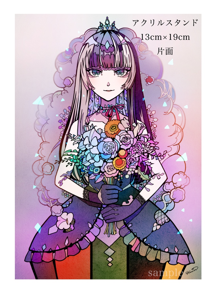 儒烏風亭らでんさんアクリルスタンド