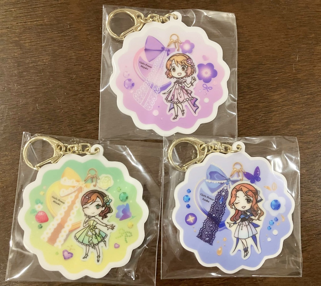 ガールズ・パワー 月宮雅ちゃんアクリルキーホルダー・アクリルスタンド