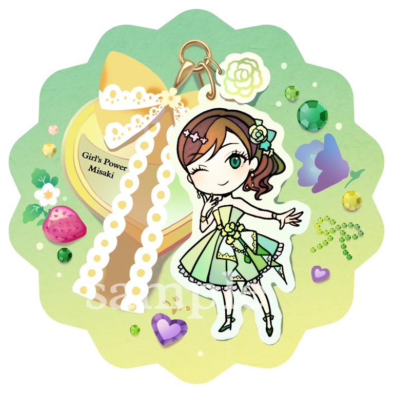 ガールズ・パワー 衛藤美紗希ちゃんアクリルキーホルダー・アクリルスタンド