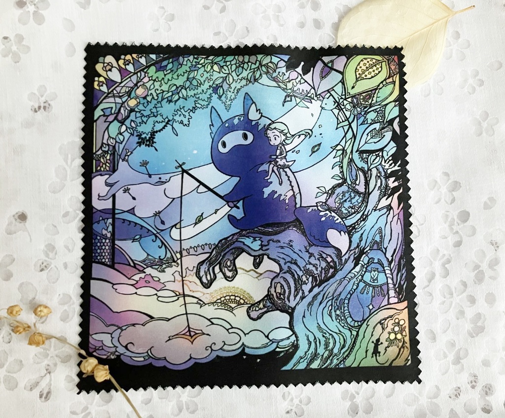 メガネ拭き 【神様とヒマ潰し】