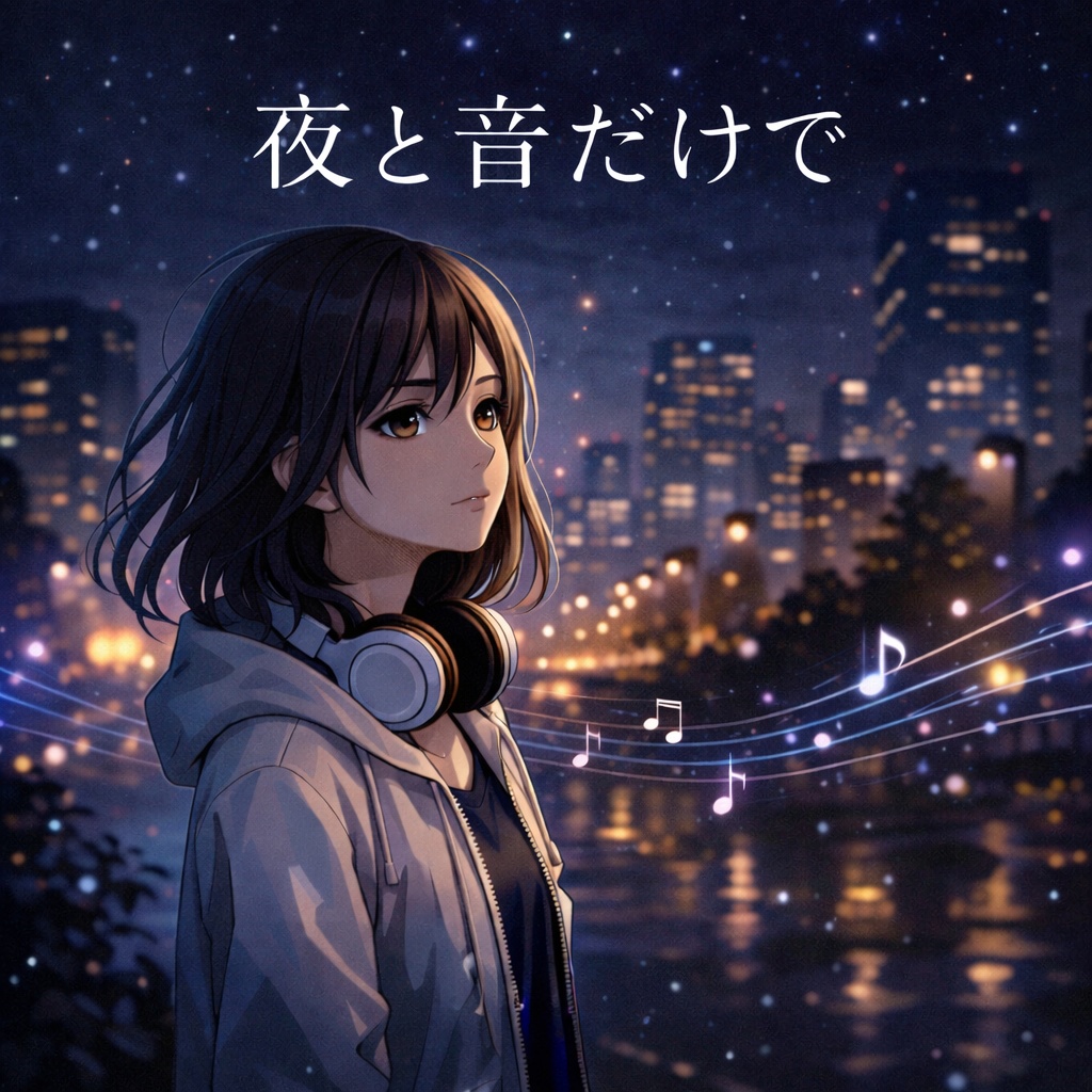 夜と音だけで