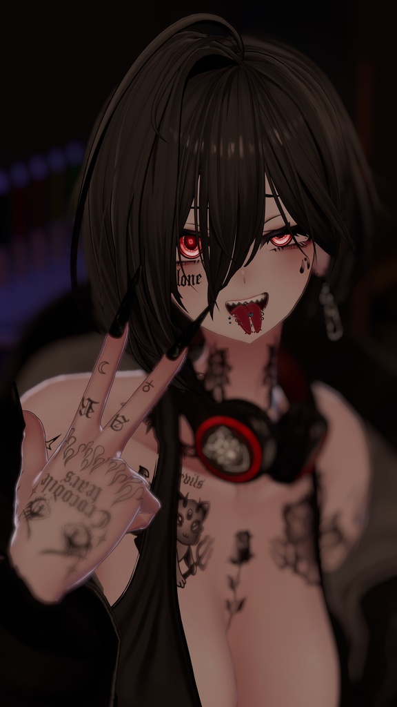 【対応追加SALE!!!!!】【複数アバター対応】Target-Track_Eye texture