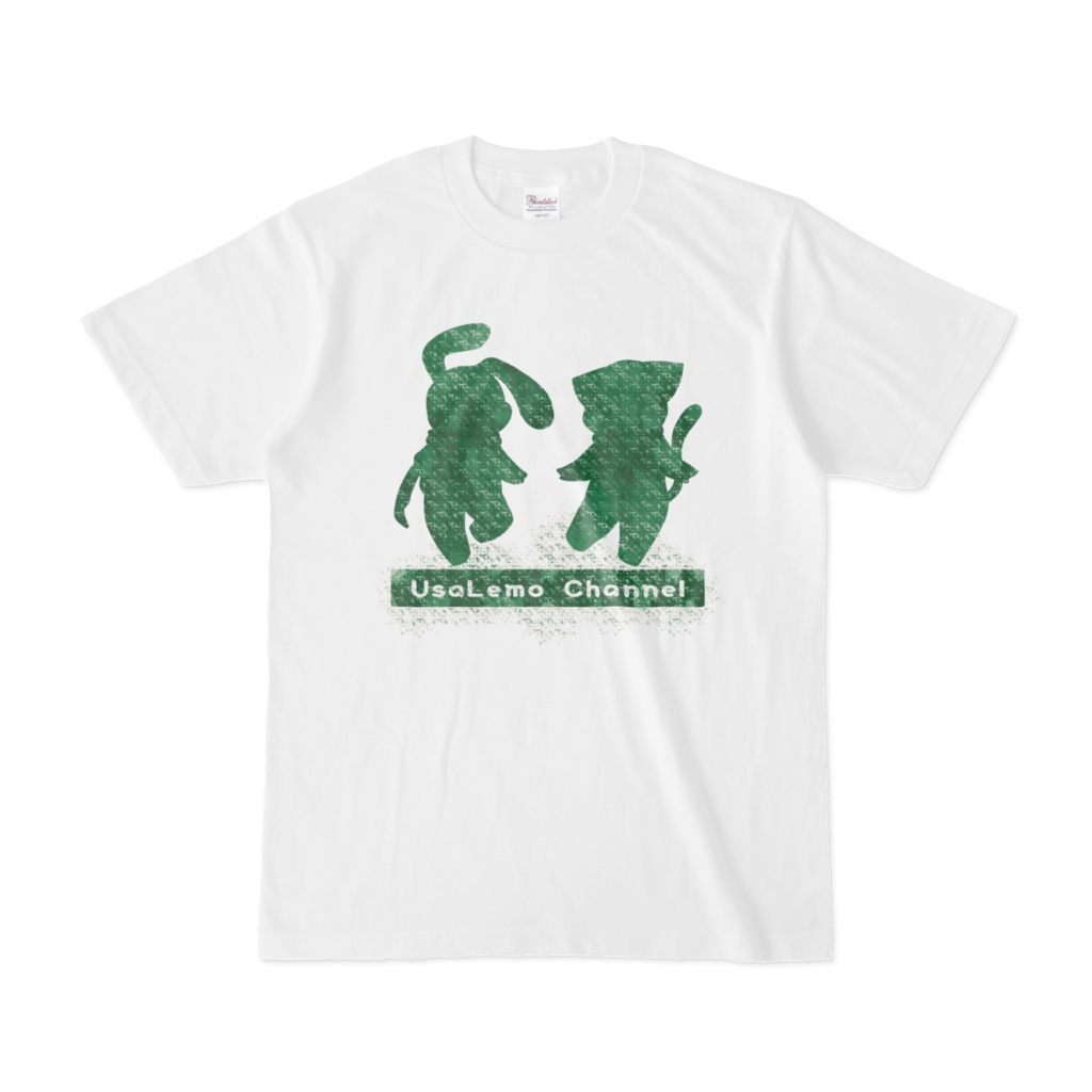 ウサれもちゃんねる Tシャツ(シルエット)