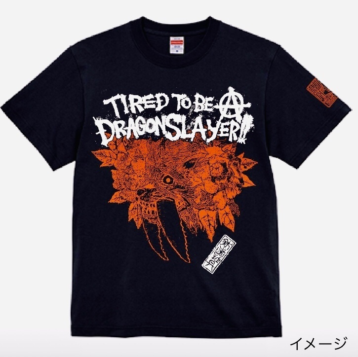 Tシャツ「剣歯牡丹」