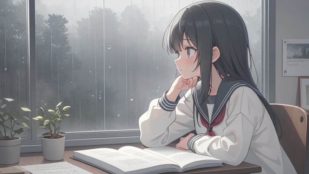 【フリーBGM 】雨の日