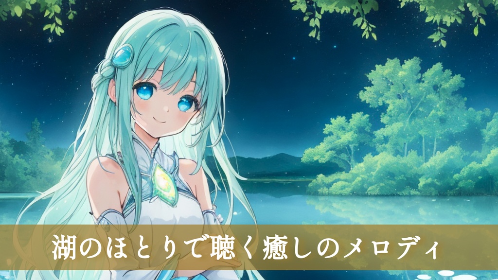 【フリーBGM】湖のほとりで聴く癒しのメロディ