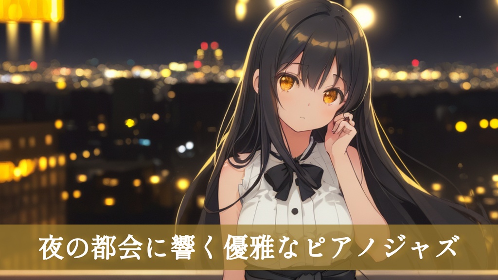 【フリーBGM】夜の都会に響く優雅なピアノジャズ