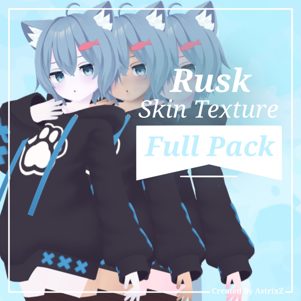 【『ラスク』-Rusk- 専用】Sugar Series: Full Pack Body Tex ♥ (VRC)