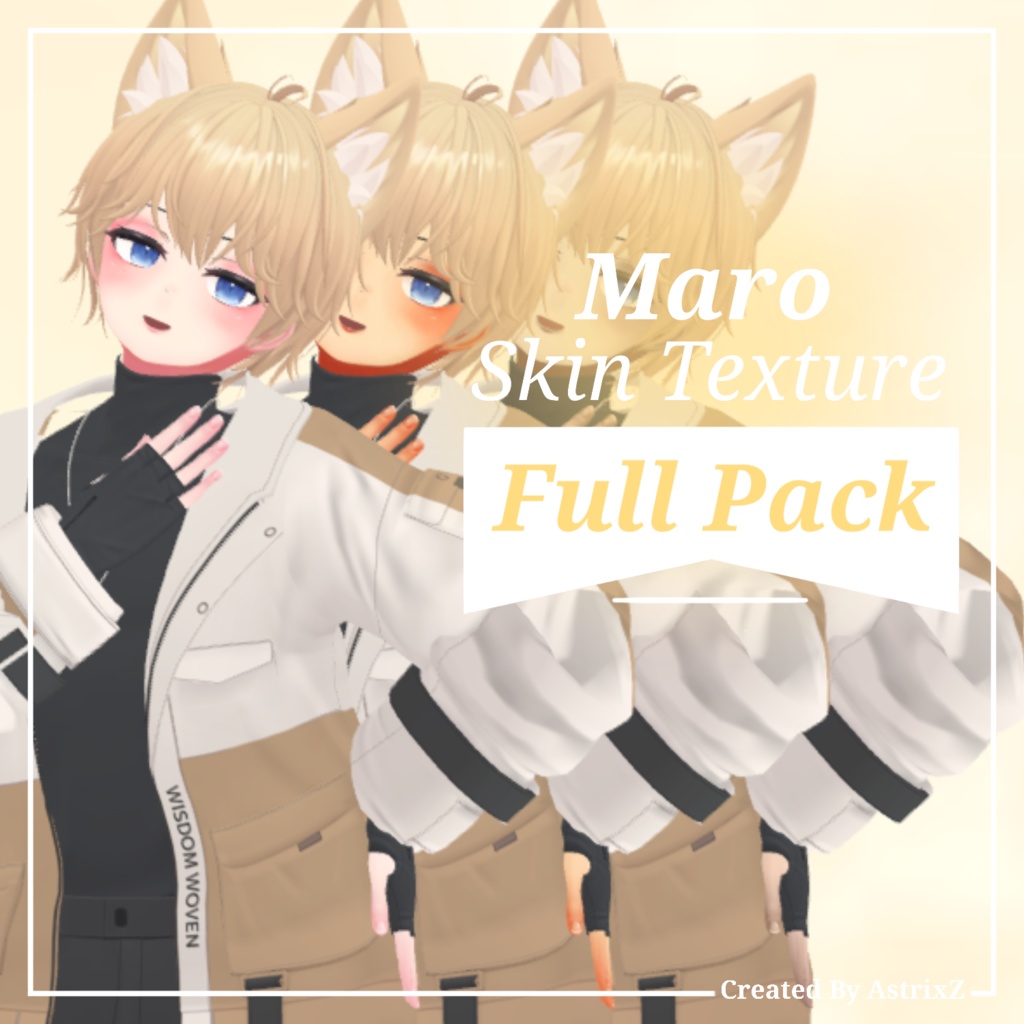 【『マロ』 - Maro - 専用】Sugar Series: Full Pack Body Tex ♥ (VRC)