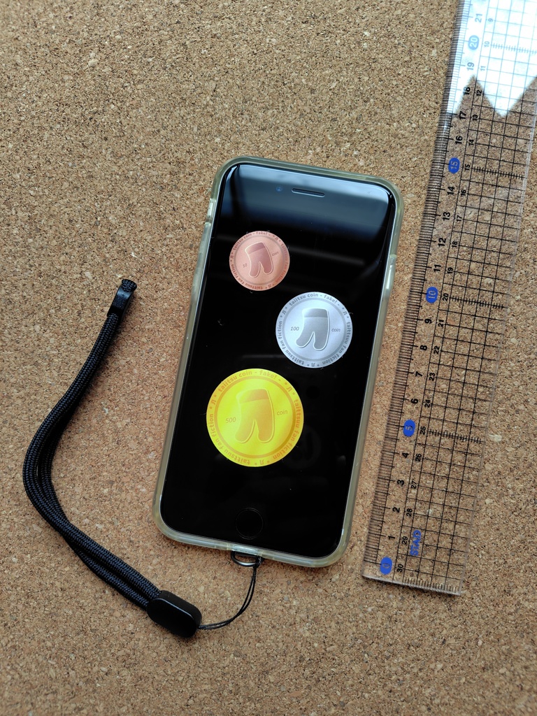 フレークシール(コイン)