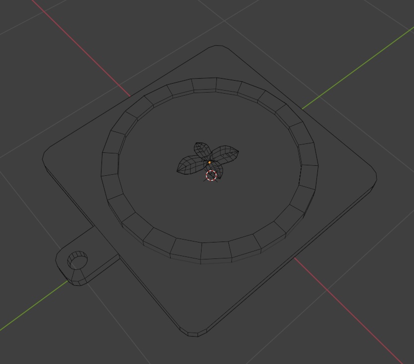【もりのカフェ】マルゲリータピザ(木製プレート付き)3Dモデル