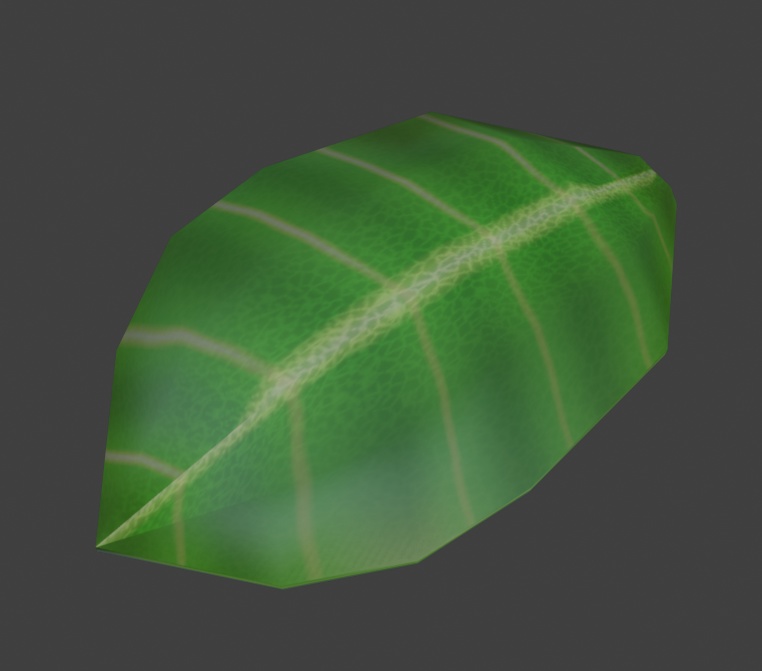 【もりのカフェ】マルゲリータピザ(木製プレート付き)3Dモデル