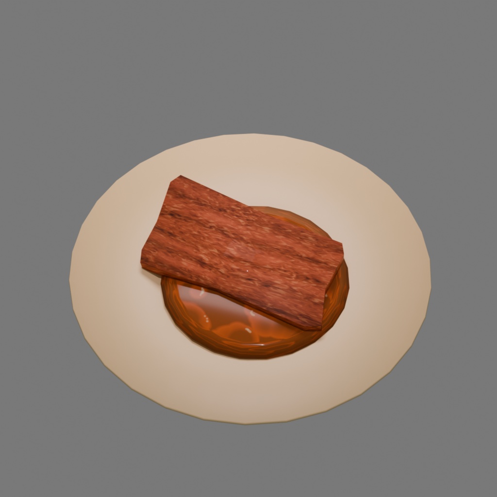 【もりのカフェ】BBQ/焼き肉セット(3Dモデル)※一部FREEお試しあり