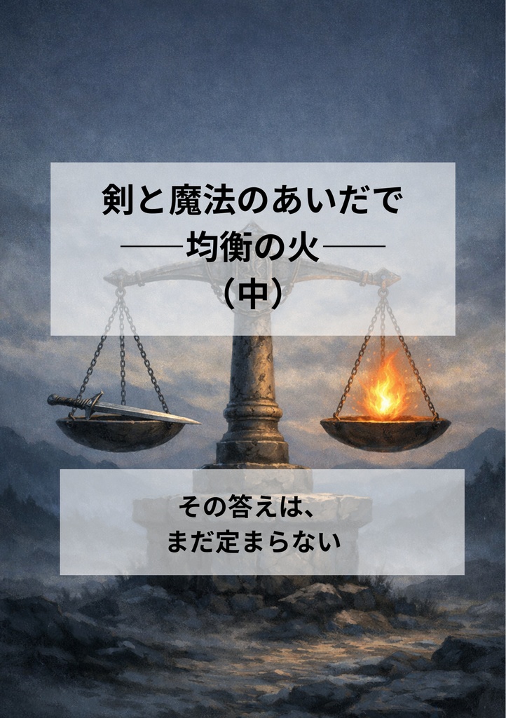 剣と魔法のあいだで－均衡の火－（中）_ゲームブック スマホ用