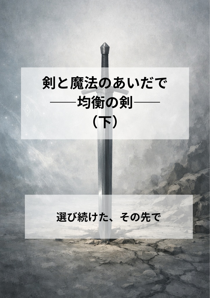 剣と魔法のあいだで ― 均衡の剣 ―(下)_ゲームブック スマホ用