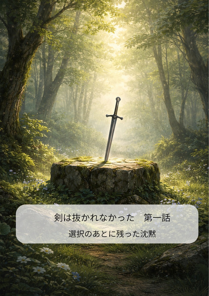 剣は抜かれなかった 第一話・第二話 収録