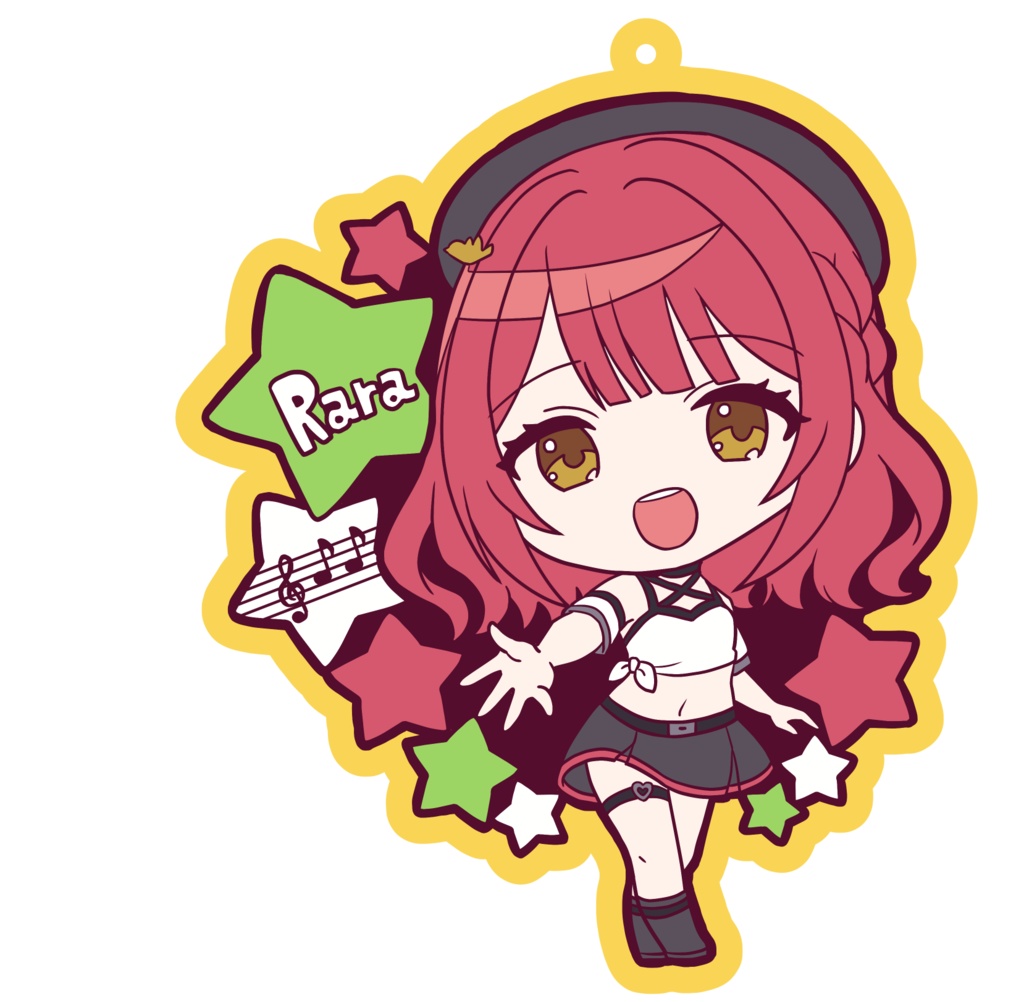 小鳥遊らら　ラバーストラップ