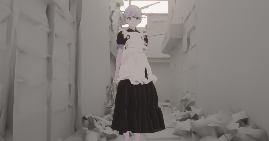 ボロボロメイド #みなせのぶーす